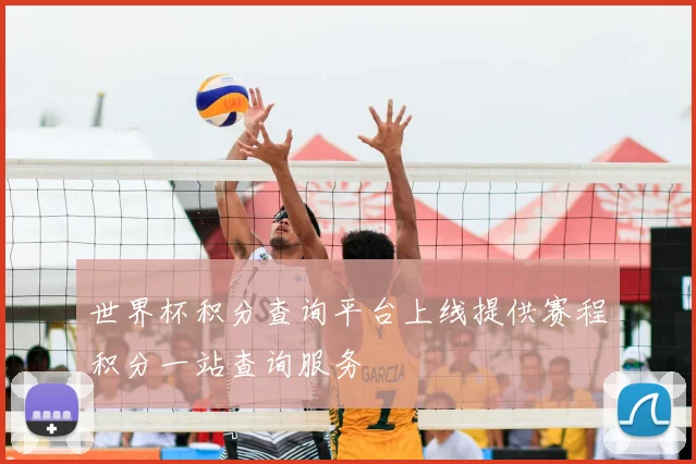 世界杯积分查询平台上线提供赛程积分一站查询服务